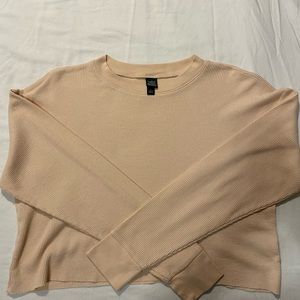 Oversized cropped tee